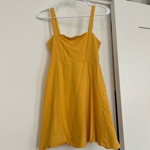 Forever 21 Sunlit Yellow Mini Dress